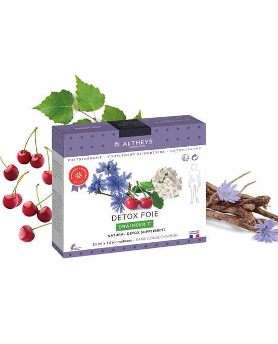 Détox Foie - drainage hépatique, aux plantes 100% naturel