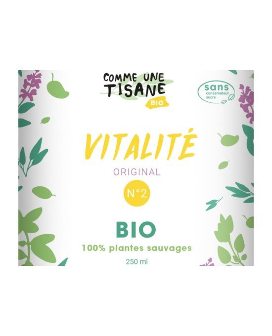 Tisane VITALITE bio 250ml, (30 tisanes)