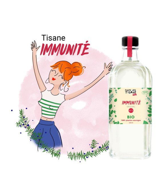 Tisane IMMUNITE bio 250ml, (30 tisanes)