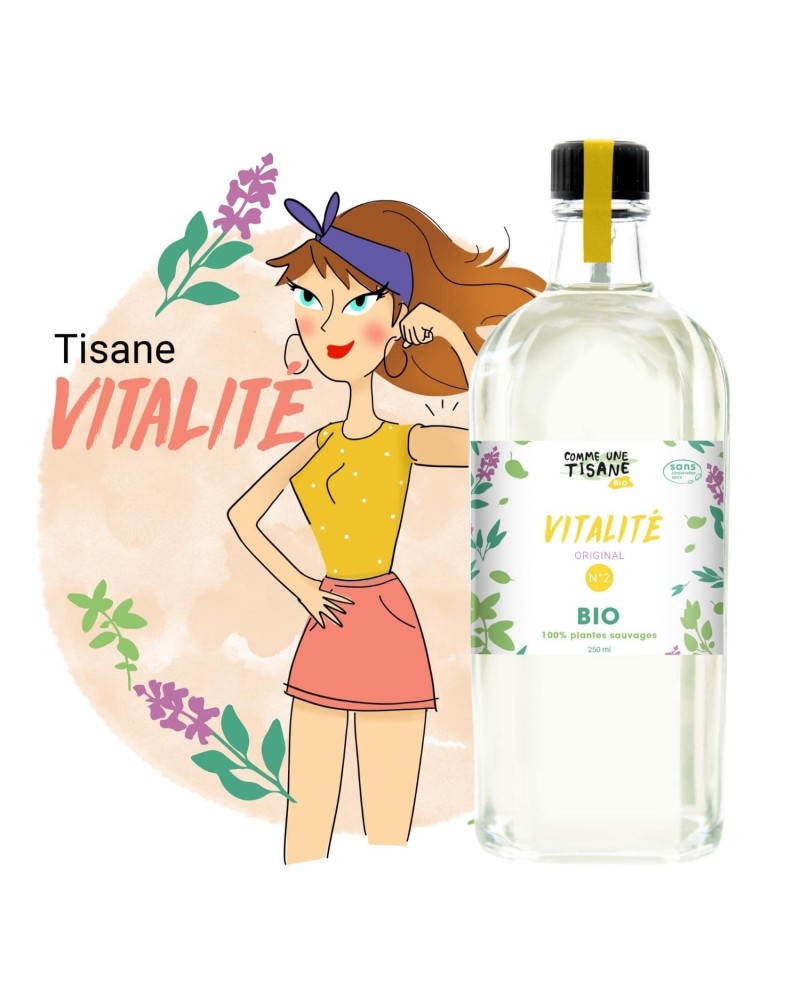 Tisane VITALITE bio 250ml, (30 tisanes)