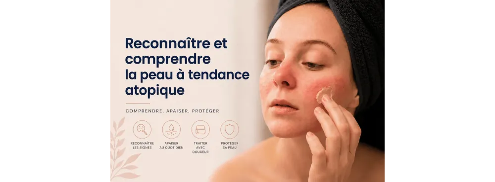 Reconnaître et comprendre la peau à tendance atopique